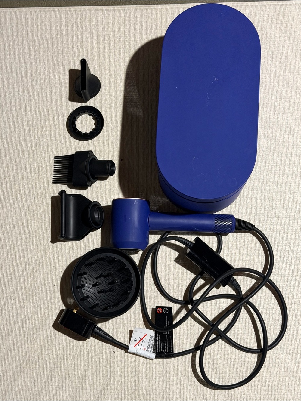 Dyson Purple Handheld Styler with Multiple Attachments - Picture 2 of 4